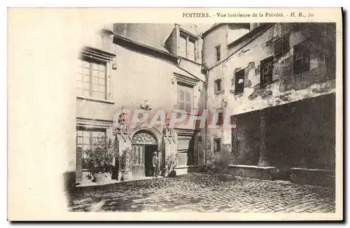 Cartes postales Palais de Justice Poitiers Vue interieure de la Prevote