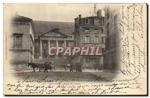 Cartes postales Palais de Justice Poitiers