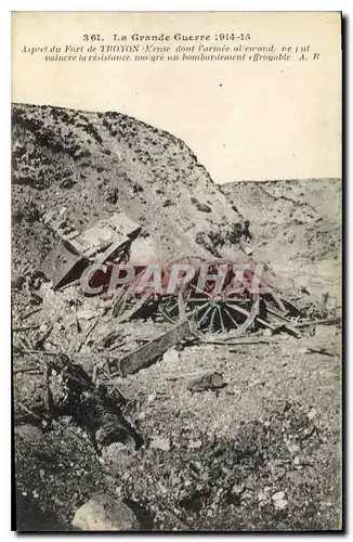 Ansichtskarte AK Militaria Aspect du Fort de Troyon