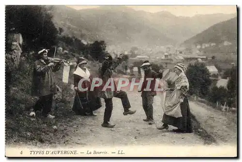 Cartes postales Folklore Auvergne