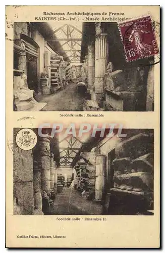 Cartes postales Saintes Musee archeologique