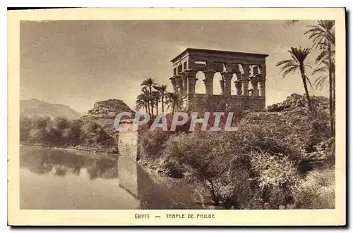 Cartes postales Egypt Egypte Temple de Philae