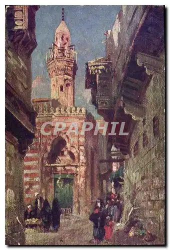 Ansichtskarte AK Egypt Egypte Rue au Caire