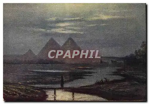 Cartes postales Egypt Egypte Au clair de lune