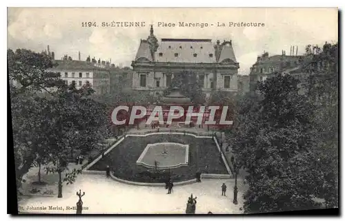 Cartes postales Prefecture Saint Etienne Place Marengo