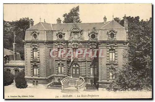 Cartes postales Sedan Sous Prefecture