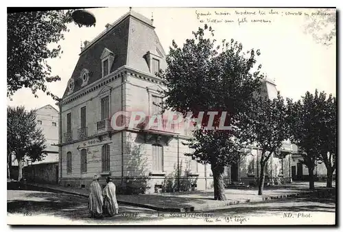 Cartes postales Setif La Sous Prefecture