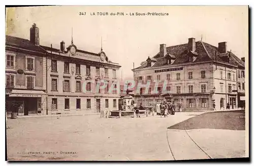 Cartes postales La Tour du Pin La Sous Prefecture