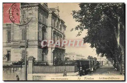 Cartes postales Toulon Sous Prefecture