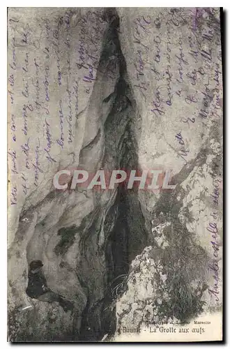 Cartes postales Grotte Grottes La Sainte Baume La grotte aux oeufs