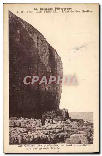 Cartes postales Grotte Cap Frehel L'entree des Grottes