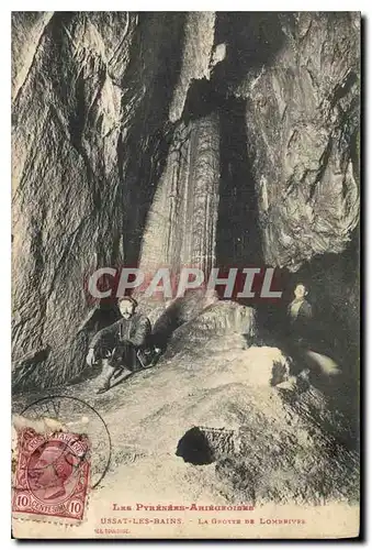 Cartes postales Grotte de Lombrives Ussat les Bains Grottes