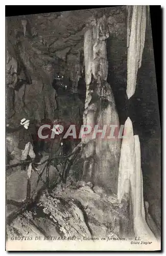 Ansichtskarte AK Grotte Grottes de Betharram Colonnes en formation