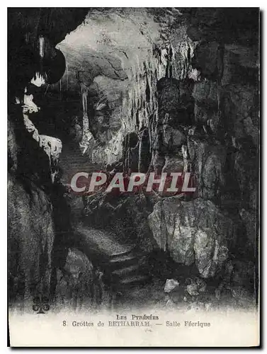 Cartes postales Grotte Grottes de Betharram Salle feerique