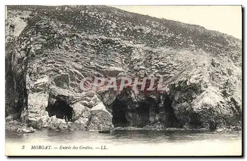 Cartes postales Grotte Morgat Entree des Grottes
