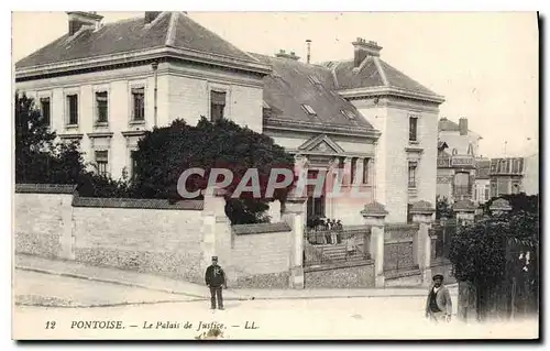 Cartes postales Palais de Justice Pontoise