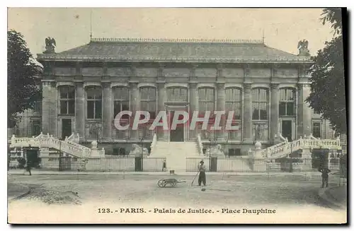 Ansichtskarte AK Palais de Justice Place Dauphine Paris