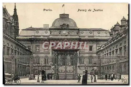 Ansichtskarte AK Palais de Justice Paris