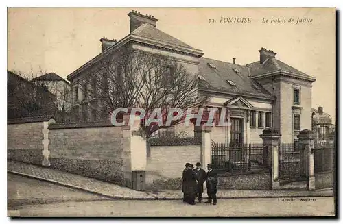 Cartes postales Palais de Justice Pontoise