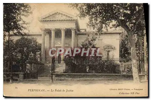 Cartes postales Palais de Justice Perpignan