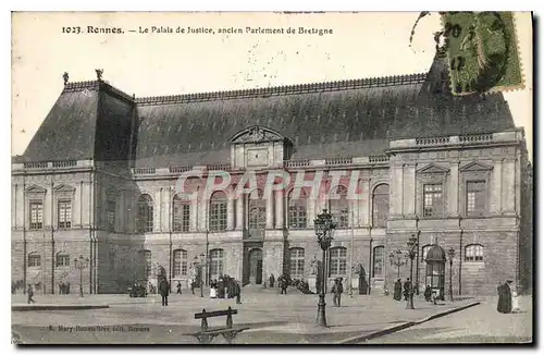 Ansichtskarte AK Palais de Justice ancien parlement de Bretagne Rennes