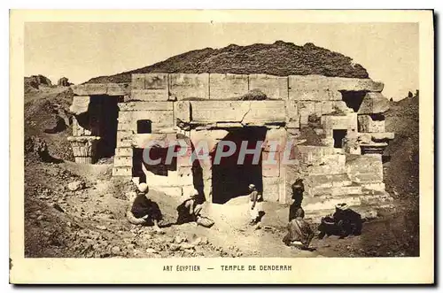 Cartes postales Egypt Egypte Art Egyptien Temple de Denderah