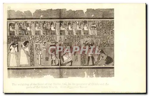 Cartes postales Egypt Egypte British Museum