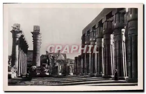 Ansichtskarte AK Egypt Egypte Grand Temple Amon