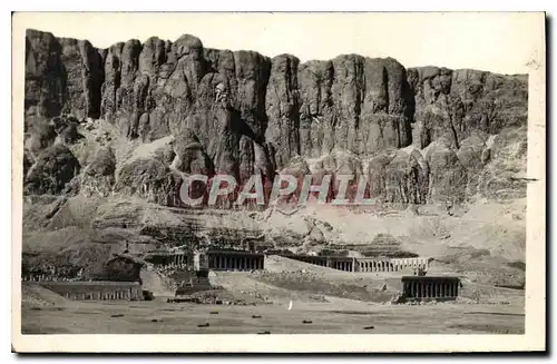 Ansichtskarte AK Egypt Egypte Thebes Temple of Deir El Bahari