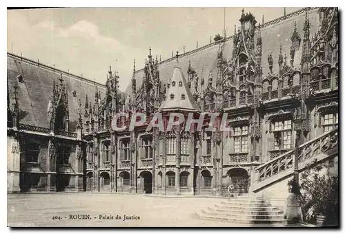 Cartes postales Rouen Palais de Justice