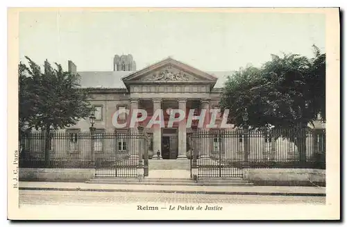 Ansichtskarte AK Reims Le Palais de Justice