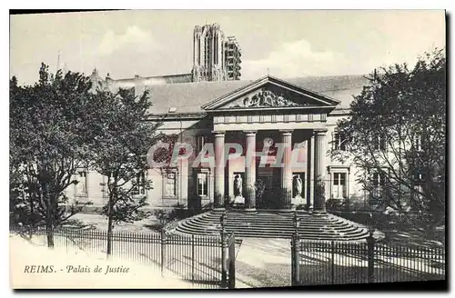 Cartes postales Reims Palais de Justice