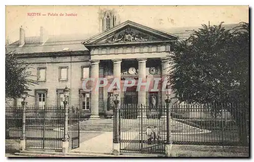 Cartes postales Reims Palais de Justice