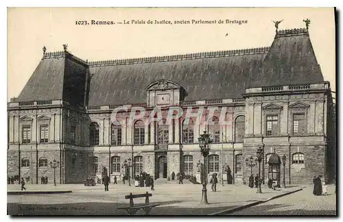 Ansichtskarte AK Rennes Le Palais de Justice ancien Parlement de Bretagne