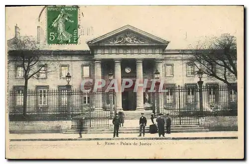 Ansichtskarte AK Reims Palais de Justice