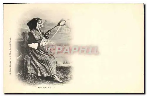 Cartes postales Folklore Auvergne
