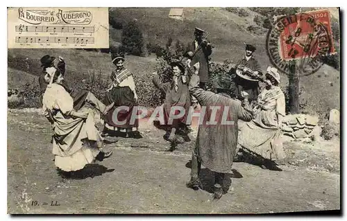 Cartes postales Folklore La Bourreio d'Aubergno
