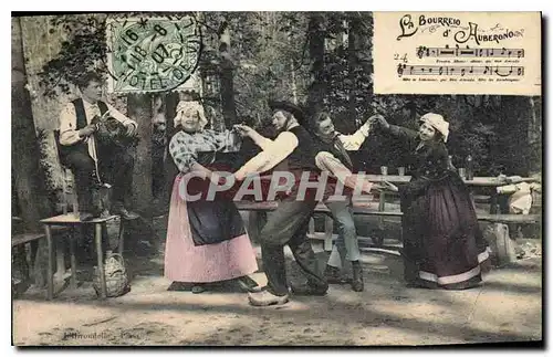 Cartes postales Folklore La Bourreio d'Aubereno L'Hirondelle Paris