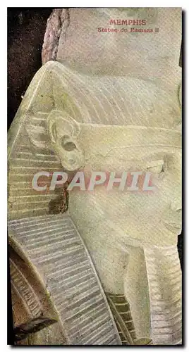 Cartes postales Egypt Egypte Memphis Statue de Ramses II