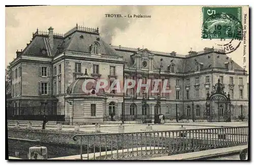 Cartes postales Troyes La Prefecture