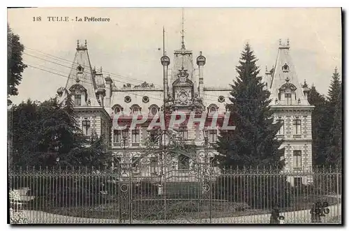 Cartes postales Tulle La Prefecture