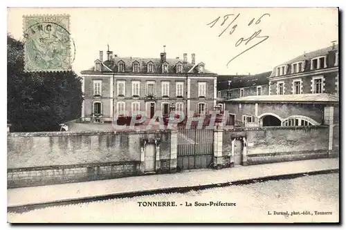 Cartes postales Tonnerre La Sous Prefecture