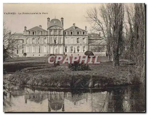 Cartes postales Vannes La Prefecture et le Parc