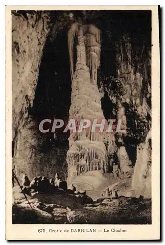 Cartes postales Grotte de Dargilan le Clocher