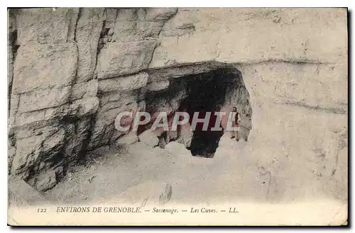 Ansichtskarte AK Environs de Grenoble Sassenage les Cuves