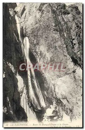 Ansichtskarte AK LA Dauphine route du Bourg d'Oisans a la Grave