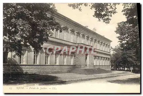 Cartes postales Riom Palais de Justice