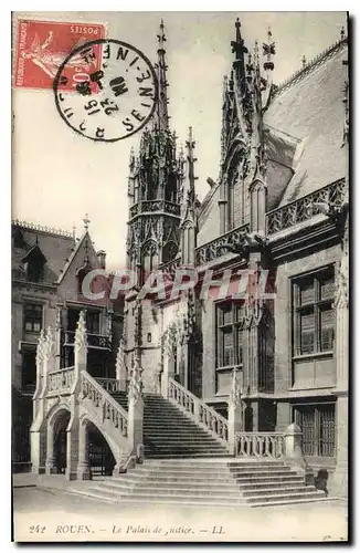 Cartes postales Rouen le Palais de Justice