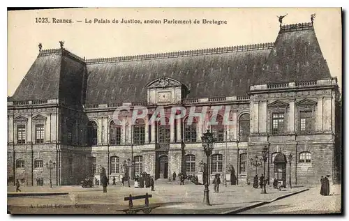 Ansichtskarte AK Rennes le palais de justice ancien parlement Bretagne