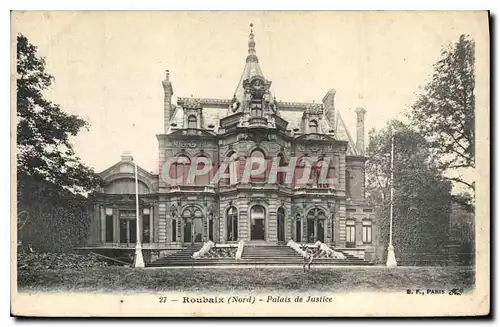 Ansichtskarte AK Roubaix Nord palais de justice